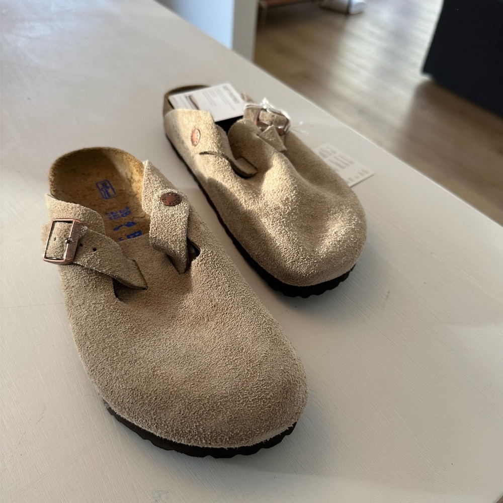 new birkenstock boston clog